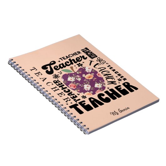 Personalized Teacher Notebook ノートブック (右側)