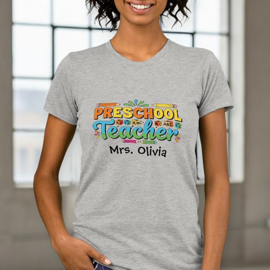 Personalized Teacher Shirt, Custom Teacher Shirt Tシャツ
