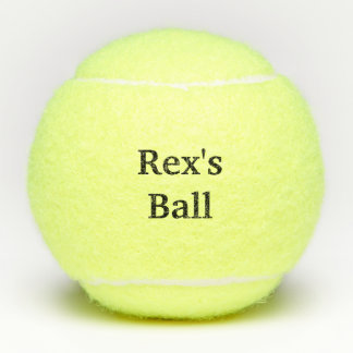 Personalized Tennis Ball for a favorite fur baby テニスボール