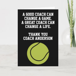 Personalized Tennis Coach From Team Players Sports カード