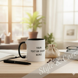 Personalized Text Ceramic Combo Coffee Mug マグカップ