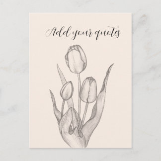 Personalized Text Journal, Name & Message Notebook シーズンポストカード