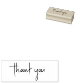 Personalized Thank You  ラバースタンプ (押印)