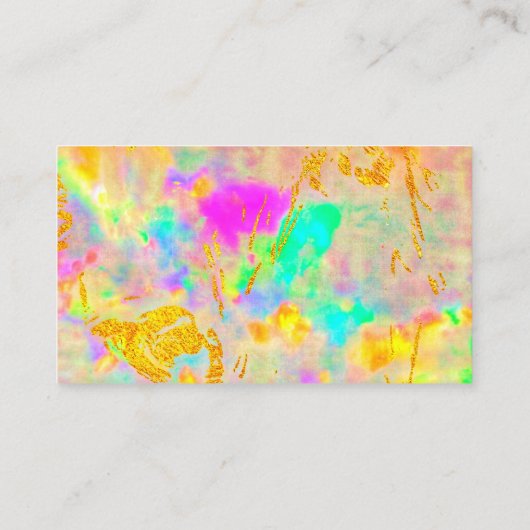 Personalized thank you card  名刺 (裏面)