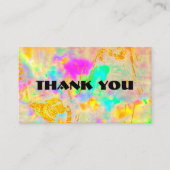 Personalized thank you card  名刺 (正面)