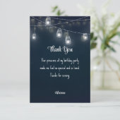 Personalized Thank You Custom Sentiment Signature  サンキューカード (スタンド正面)