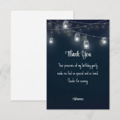 Personalized Thank You Custom Sentiment Signature  サンキューカード (正面/裏面)