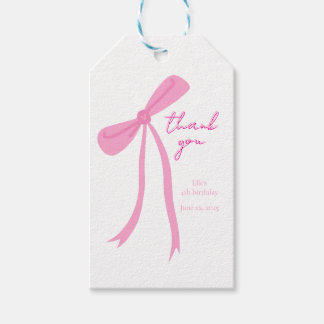 Personalized Thank You Gift Tag for Birthday Celeb ギフトタグ