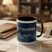 Personalized "The Next Chapter"  Retirement Mug マグカップ