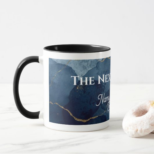 Personalized "The Next Chapter"  Retirement Mug マグカップ (ドーナツ)