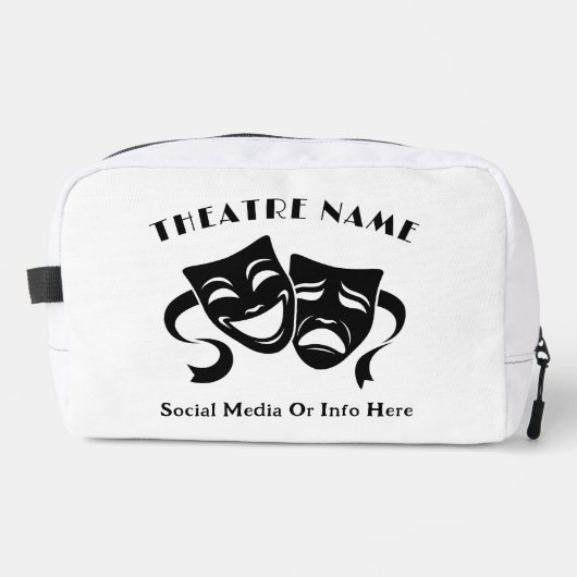 Personalized Theater Acting Class Logo Or Name ドップキット (正面)