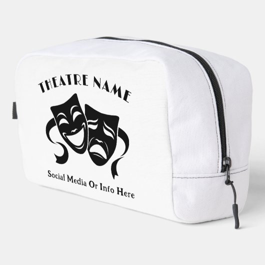 Personalized Theater Acting Class Logo Or Name ドップキット (右コーナー)