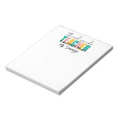 Personalized Third Grade Teacher – Custom Teacher ノートパッド (回転)