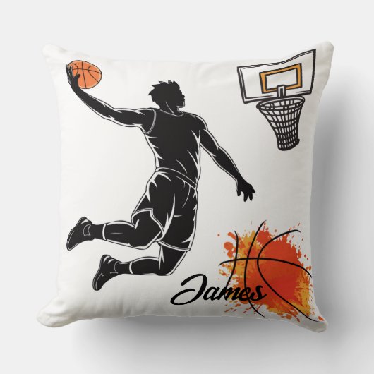 Personalized Throw Pillow クッション (正面)