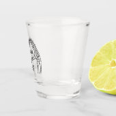 Personalized ’Til Death Wedding Shot Glass ショットグラス (右)