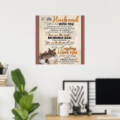 Personalized To My Husband From Wife Poster, ポスター (ホームオフィス)