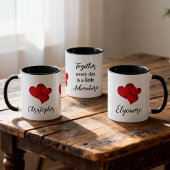 Personalized Together Every Day Adventure Quote マグカップ