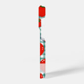 Personalized Tomato on Green Gingham Phone Case –  iPhoneケース (左側面)