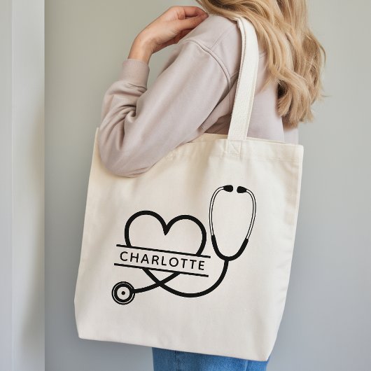 Personalized Tote Bag Gift for Doctor or Nurses トートバッグ