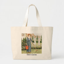 Personalized Tote Bag "Mary Mary Quite Contrary"