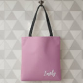 Personalized Tote,  Bridesmaid Gift, Custom Name  トートバッグ