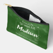 Personalized Touch Grass Kit Anxiety Bag アクセサリーポーチ (見開き)