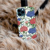 Personalized Trailing Indian Floral Phone Case iPhoneケース