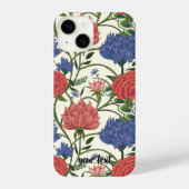 Personalized Trailing Indian Floral Phone Case iPhoneケース (裏面)
