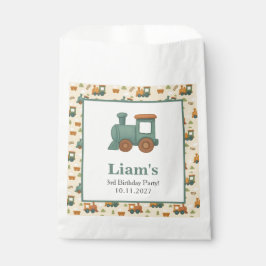 Personalized Train Kids Birthday Party  フェイバーバッグ