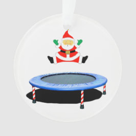 Personalized Trampoline Holiday Gift オーナメント