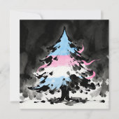 Personalized Transgender Christmas Poem シーズンカード (正面)