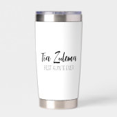 Personalized Travel Mug • Custom Coffee Mug • Insu 保温保冷タンブラー (背面)