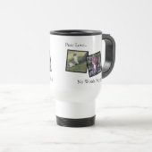 Personalized Travel Mug For Animal Lovers トラベルマグ (正面右)