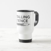 personalized Travel Mug, installing patience トラベルマグ (正面右)