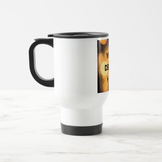 “Personalized Travel Mug – Keep Drinks Hot or Cold トラベルマグ (左)