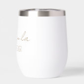 Personalized Travel Mug with  • Custom name Coffee (背面)