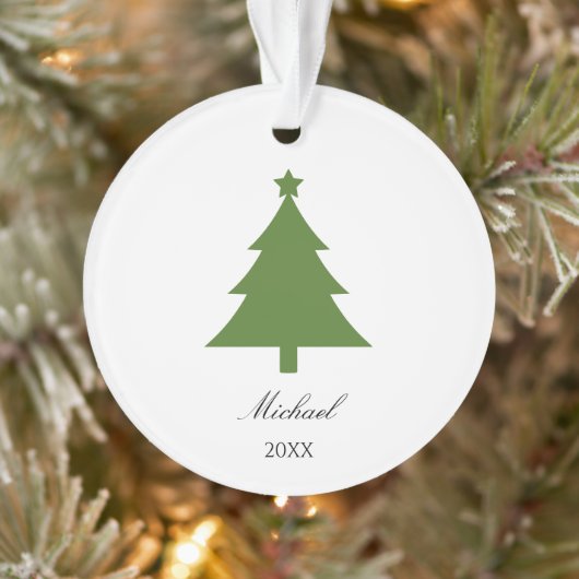 Personalized Tree Ornament Mark for Holiday Cheer オーナメント (ツリー)