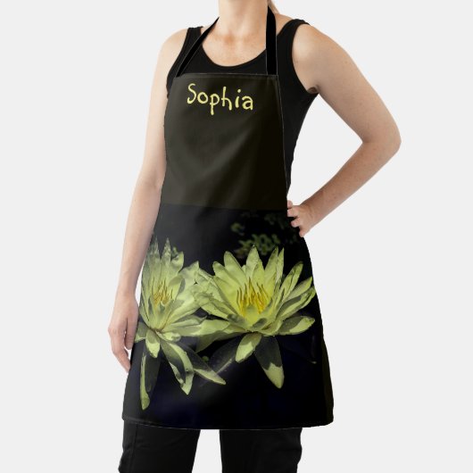 Personalized Tropic Flower Apron エプロン (インサイチュ)