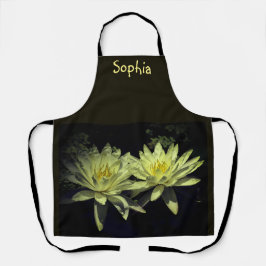 Personalized Tropic Flower Apron エプロン