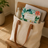 Personalized Tropical Floral プランナー手帳