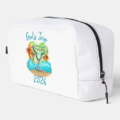 Personalized Tropical Island Toiletry Bag ドップキット (右コーナー)