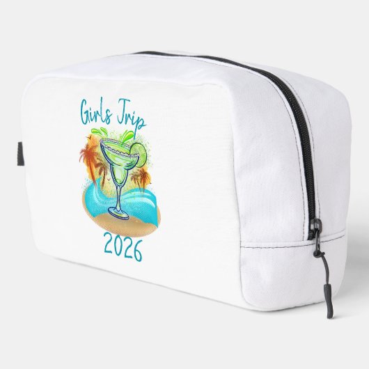 Personalized Tropical Island Toiletry Bag ドップキット (右コーナー)