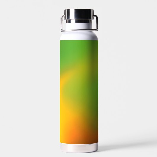 Personalized Tropical Melon Green ウォーターボトル (背面)