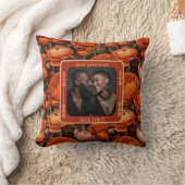 Personalized True Love5Th Anniversary Throw Pillow クッション (ブランケット)