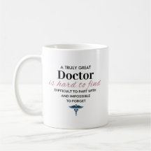 Personalized Truly Great Doctor Appreciation Quote