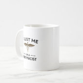 Personalized Trust Me I’m a Pharmacist Design コーヒーマグカップ (正面左)