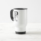 Personalized Tumbler,Insulated Travel Mug,Custom T トラベルマグ (正面左)