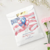 Personalized U.S. Military Retirement フェイバーバッグ (封をした状態)