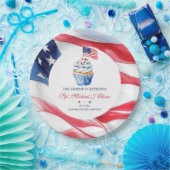 Personalized U.S. Military Retirement ペーパープレート (パーティー)