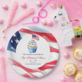 Personalized U.S. Military Retirement ペーパープレート (パーティー)